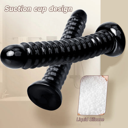 Huge Anal Plug Dildo Soft Big Anal Dilator Stimulate Vaginal Anus Butt Plug Penetration Adult Dick Sex Toys for Women Men Gay 18
