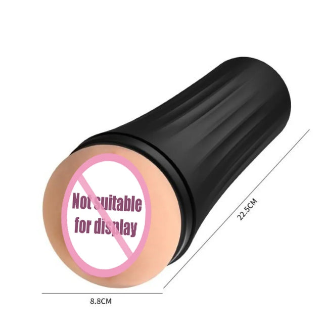 Realistic Rubber Vagina Soft Pocket Pussy Deep Throat Male Masturbator Cup Adult supplies Sexy Toys for Man JoinJJtoy