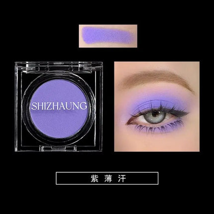 Chameleon Eyeshadow Powder Monochrome Matte Shimmer Metallic Glitter Gothic High Gloss High Colors Fine Flash lasting Eye Makeup