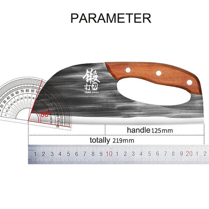 New Arrival Labor-saving Knife 50Cr15mov Forged Kitchen Knife Lady Kitchen Tools Household Safe Cooking Knife Easy Cut Cleaver