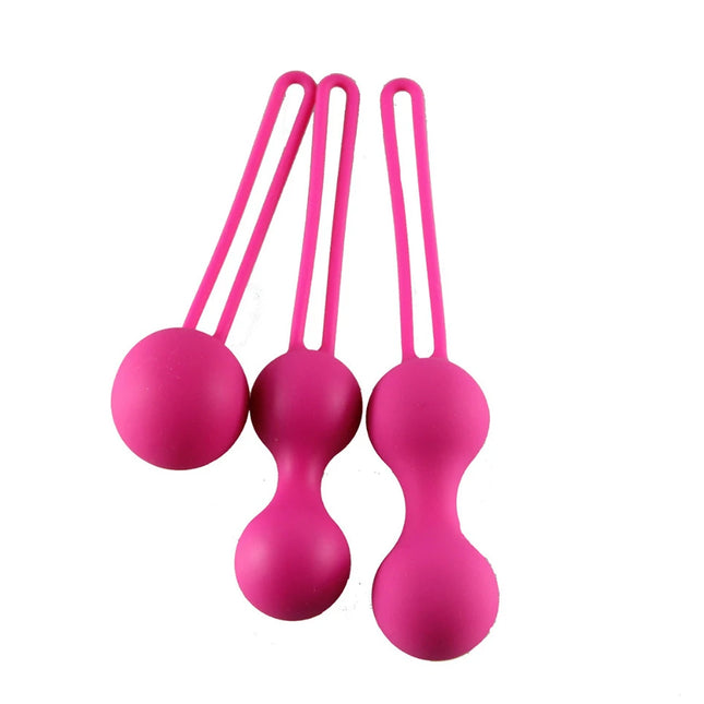 Silicone Vaginal Balls Sex Toys For Women Vagina Tighten Exercise Chinese Kegel Balls Vibrator Pelvic Ben wa Balls Anal balls