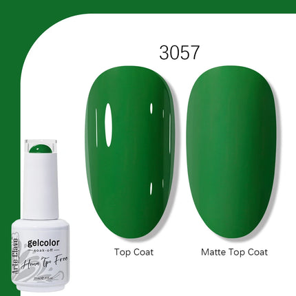 Arte Clavo TPO FREE HEMA FREE Gel Nail Polish UV Multi Use Semi Permanent Soak Off Autumn Winter Nail Art Hybrid Varnish 15ml