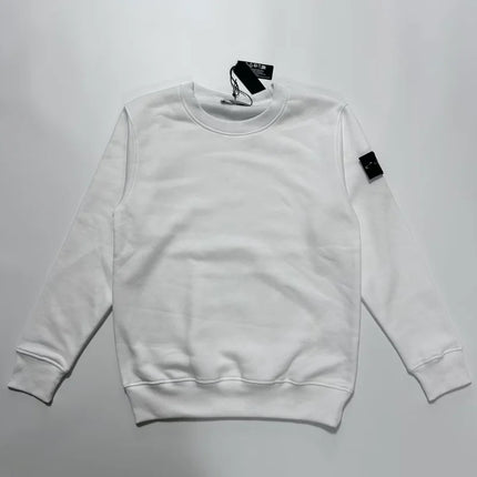 26 Compass Patch Badge Pullover Italian Luxury Brand Style 3 Labels Men’s Spring Autumn O-Neck Sweatshirt Cotton Simple Pullover