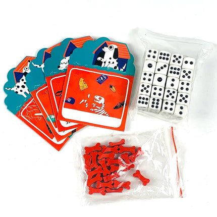 Card Game - A Game About Rolling Dice To Boost Your Luck And The Dog Board Game Family Interactive Games Holiday Games