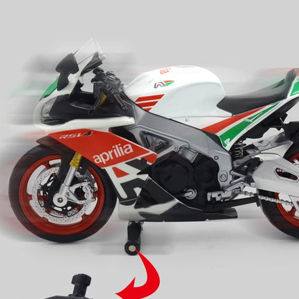 1/12 Aprilia RSV4 RR1000 Toy Motorcycle RMZ City Diecast Metal Miniature Model 1:12 Racing Super Sport Collection Gift Boy Kid