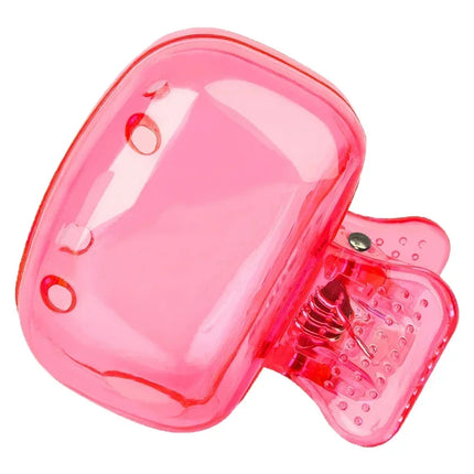2 Pack Toothbrush Head Covers - Travel Protector Cap Case, Color Combo Clip for Household & Camping, Durable Plastic Portable