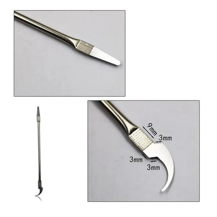 8pcs CPU IC Glue Remover C Chip Repair Phone Repair Tool Thin Blades Piratical Repair Hand Tool For Mobile Phone Computer