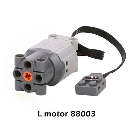 Power Functions Servo Train Motor Battery Box Switch Light IR Remote Control Receiver Technical Parts Set Building Blocks