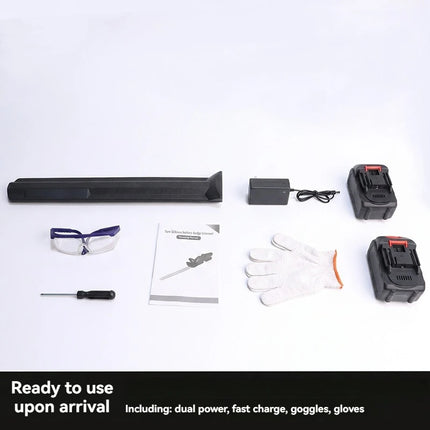 Brushless Cordless Hedge Trimmer Li-ion Garden Pruner