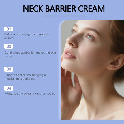 Neck Lifting Cream Anti Aging Reduce Fine Lines Deep Hydration Tightening Skin Barrier Nourishing Smoothing Firming Neck Lotion