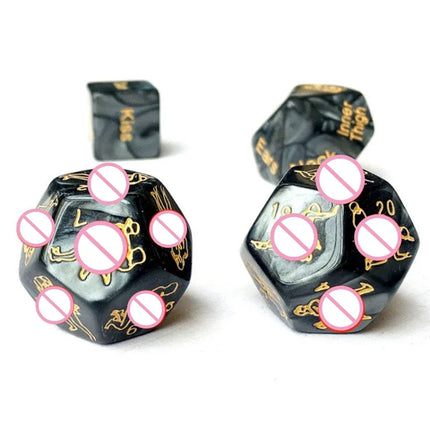 4PCS/SET Sex Dice 12 Kinds of Sex Play Positions Adult Game Sm Play Roles Flirt Sex Products Bdsm Toys Erotic Goods