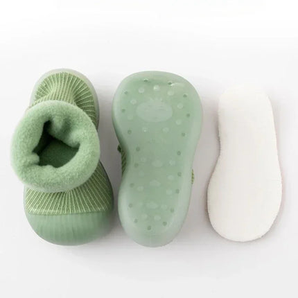 Warm and Comfortable Baby Walking Shoes for Infants Aged 0 To 4 for Newborn Girls and Boys for Children's Winter Floor Socks