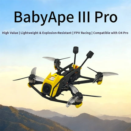 Mini DarwinFPV FPV Drones BabyApe III Pro 3.5 Inch X Freestyle PNP With O4 Pro VTX For Beginners Racing Drone FPV Children Gifts