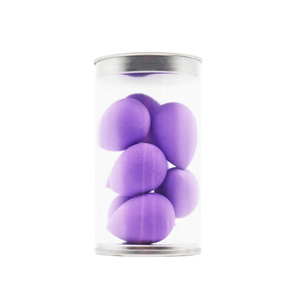 8 Pcs Mini Makeup Sponges with Storage Box - Ideal for Foundation, Cream Concealer Blending in Daily Makeup Routine
