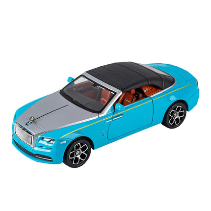 1:24 Simulated Rolls-Royce Shadow Alloy Car Model Sound And Light Pull-Back Toy Car Sports Car Boys Collection Ornaments Gift