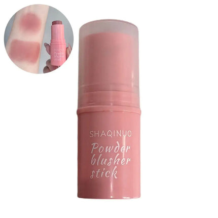 SHAQINUO 3 Colors Korean Rendering Complexion White High Punche Students Smooth Blush Stick Naturally Saturated Girl Color