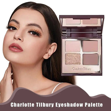 C t Four-color Eyeshadow Palette Matte Glitter Eyeshadow Shiny Eye Makeup Cushion Applicator Highlight Contouring Pen Cosmetics