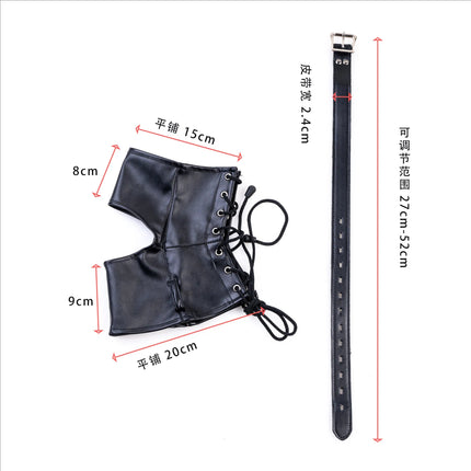 New Design all inclusive Leather Anklecuff Sex Toy for Woman Couple leg to foot Restraint Bdsm Cosplay Bondage Exotic Accessorie