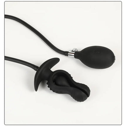 Gas Charging Ass Orgasmic Dilatation Inflatable Anal Beads Plug Speculum Buttplug Prostate Stimulator Anus Masturbador Masculino
