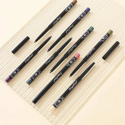 Glitter Aurora Eyeliner Pen Multi Chrome Eye Liner Lasting Shiny Metallic Eyeshadow Lying Silkworm Green Purple Makeup Pigment