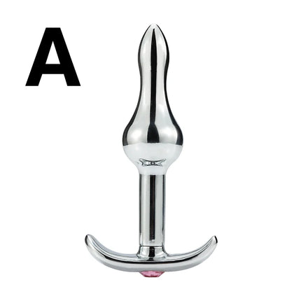 Metal Outside Anal Plugs anal stimulation G-point massage Four to choose from butt plug adult pleasure dildos adult sex toys