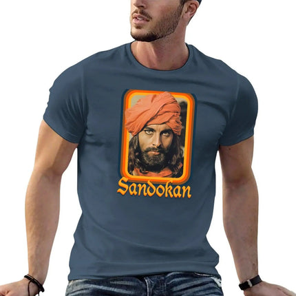 Sandokan TV Shows T-Shirt Blouse Tops Short Sleeve Tee Plus Size Tops Anime Shirts Men