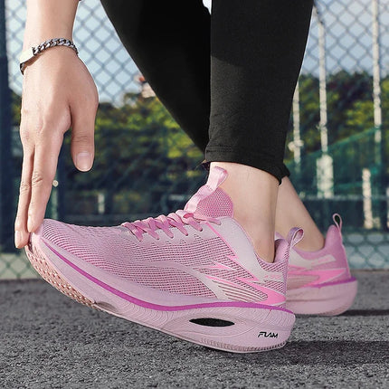 Sneakers Men Mesh Breathable Running Shoes Unisex Light Soft Thick Sole Hole Couple Shoes Athletic Sneakers Women Shoes Sport