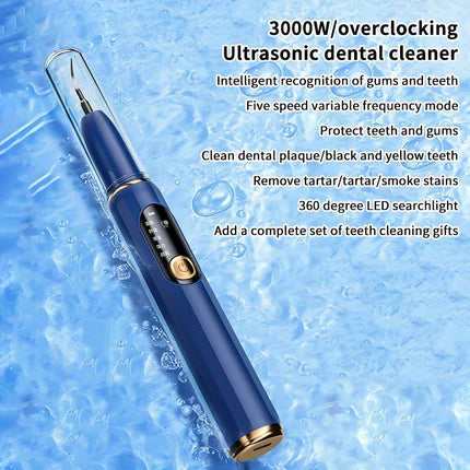 Portable Ultrasonic Dental Scaler Five Modes Of High Frequency Oral Irrigator Cleaning Dental Plaque Cleaner Tartar Remover.