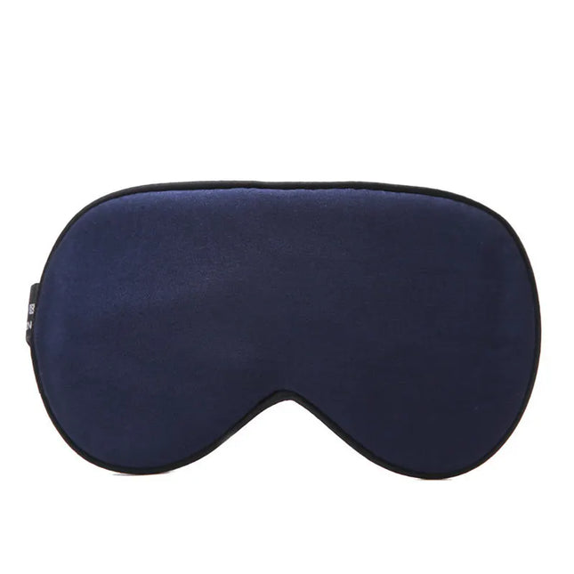Masque de sommeil en soie Motif porcelaine Bandeau Masque pour les yeux Masque de sommeil épais et doux pour les voyages Cache-œil