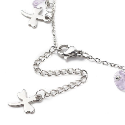 201 Stainless Steel Link Cable Chain Anklet Silver Color For Women Summer Beach Barefoot Jewelry 22.5cm(8 7/8") long, 1 Piece