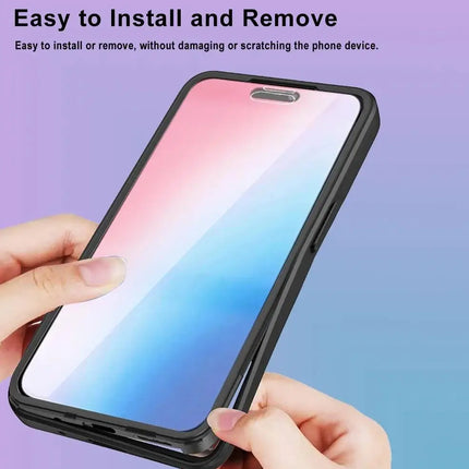 360 Full Body Front+Back Clear Case For iPhone 16 15 14 13 11 12 Pro Max XS X XR 7 8 Plus SE 2022 Silicone  Shockproof Cover