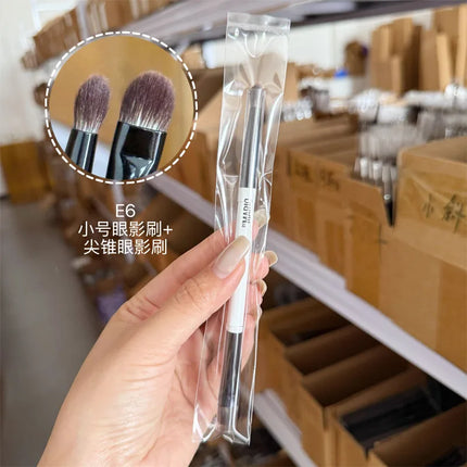 F1 F2 F3 F4 E6 EF1 Highlight Blush Makeup  Brush Ambient Soft Glow Blush Brush Soft Fiber Hair Fashion Face Cosmetic Brush