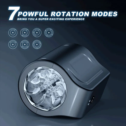 Automatic Telescopic Thrusting Rotating Male Masturbator Cup Vagina Blowjob Sucking Machine Real Equipment Adult Sex Toy for Men