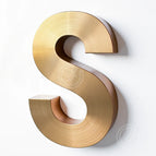 No light-Gold / Size F (1 pcs) / China Mainland
