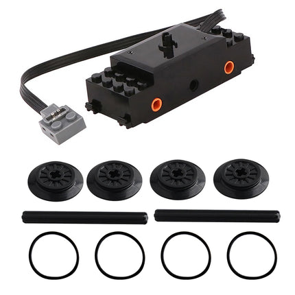 Technical MOC Power Functions Train Motor Compatible for Legoeds Building Blocks 88002