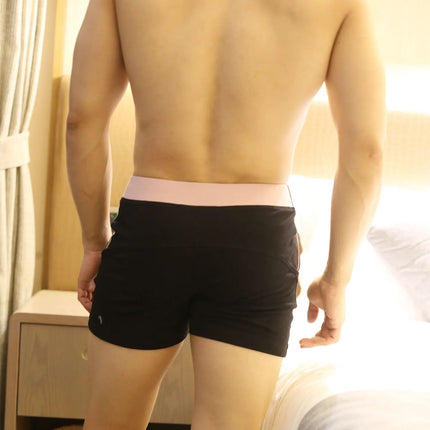 Men's Underwear Boxer Trunks UXH High Quality Men Underwear Shorts Brand Gay Man Boxers Home Sleepwear Sport Shorts Pants
