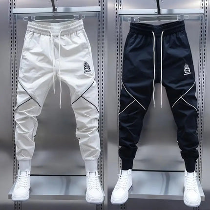 Men's Cargo Pants White Hip Hop Male Trousers Summer Regular Fit Harajuku Long Slacks Street Emo Cheapest Luxury New In Casual