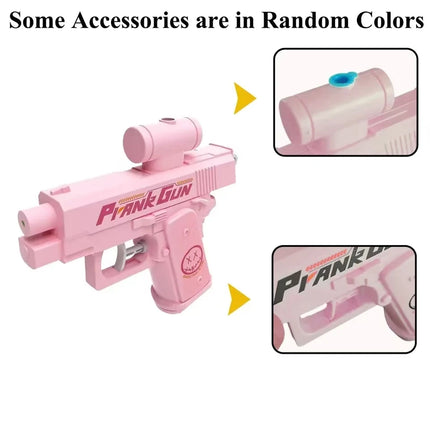 New Two-Way Water Gun Prank Water Gun Toy Stress Relief Small Pistol Game Outdoor Indoor Adult Child Interaction Shoot Gift