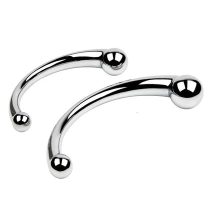 Anal Plug Dildo Aluminum alloy G Spot Wand Massage Stick Pure Metal Penis G-Spot Stimulator Sex Toy for Women Men