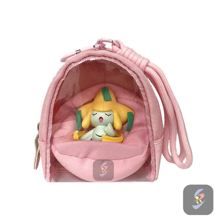 Pokemon Diy Sofa Sleeping Position Backpack Hanging Ornament Fairy Eevee Snorlax Jirachi Trendy Toys Decoration Collectible Gift