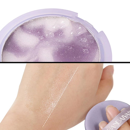 Light Mist Waterproof Oil Control Matte Concealer  Brightening Complexion Setting Powder with Powder Puff