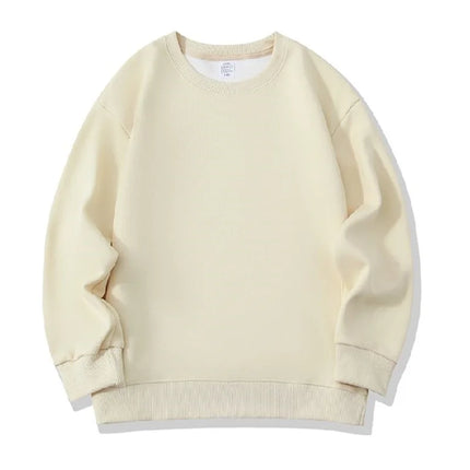 Fashion Girls Boys Sweatshirts Clothing Autumn Solid Color Casual Long Sleeve Loose Tops Children's Clothes Teen 6 8 10 12 Years