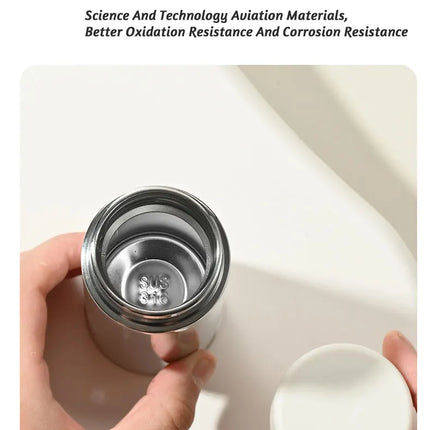 120/150/180ml mini 316 Stainless Steel Portable Thermos Cup Vacuum Thermal Insulation Pocket Cup Small Water Bottle for Espresso