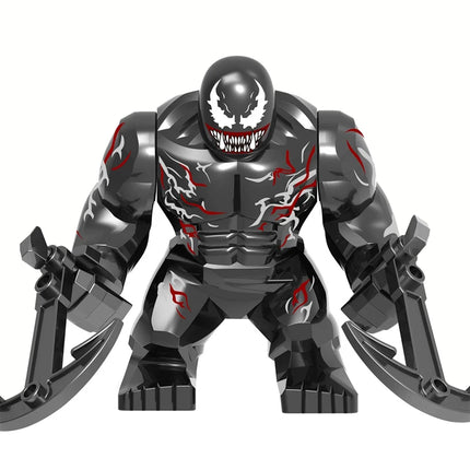 Superhero Lizard Mini Anime Doll Avenger Superhero Hulk Building Block Doll Boy Toy Children's Birthday Gift