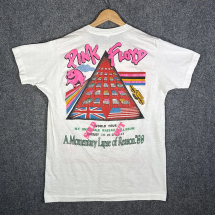 Pink Floyd Vintage 1988 Pink Floyd 'A Momentary Lapse of Reason' Tour Tee Shirt Women Men Pink Floyd Shirt Large Size 80s Tees