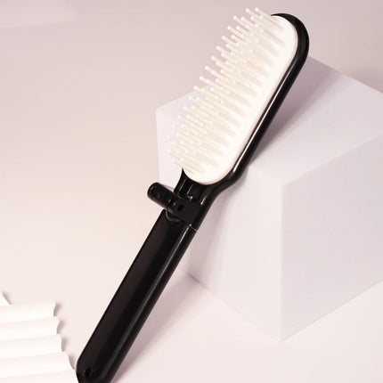 1/3pcs Anti static portable travel foldable massage hair comb set，Special for real hair wigs