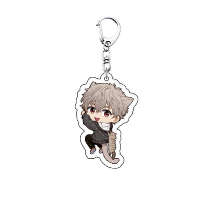 Anime WIND BREAKER 6cm acrylic Keychain key chain big stand brand Sakura-harusugita Keitaro  decoration key ring Gift