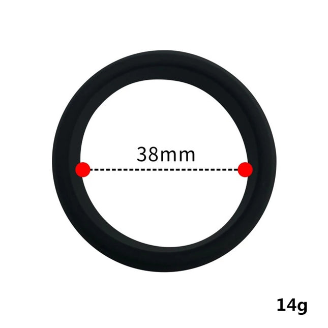 6 Pcs Male Penis Rings Cock Rings Sleeve Delay Ejaculation Silicone Beaded Time Lasting Erection Sex Toys For Men Adult Games