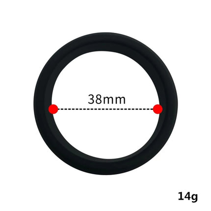 6 Pcs Male Penis Rings Cock Rings Sleeve Delay Ejaculation Silicone Beaded Time Lasting Erection Sex Toys For Men Adult Games