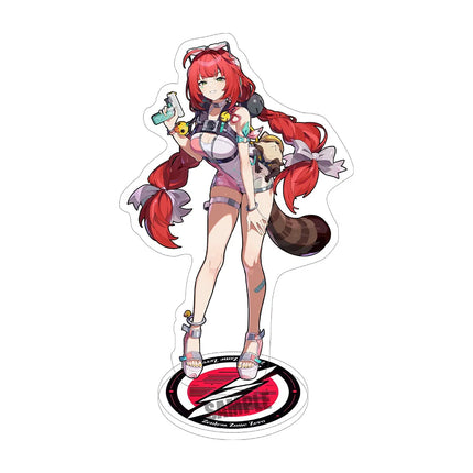 Game Zenless Zone Zero Sunna Cissia Promeia Hoshimi Miyabi Anime Acrylic Stand Model Plate Keychain Desk Decor Collection gift